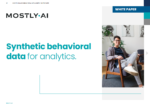Synthetic Behavioral Data for Analytics